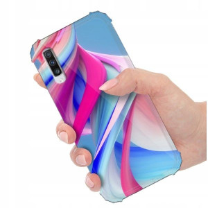 ETUI ANTI-SHOCK do SAMSUNG A70 Kwieciste Top Wzory