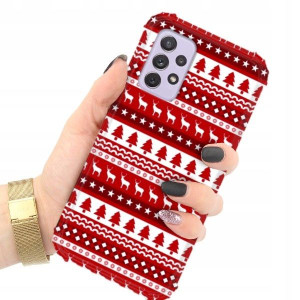 ETUI ANTI-SHOCK do SAMSUNG A72 5G Świąteczne Wzory