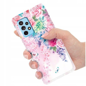 ETUI ANTI-SHOCK do SAMSUNG A73 5G Kwieciste Wzory