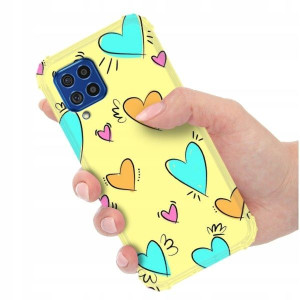 ETUI ANTI-SHOCK do SAMSUNG F62 Love Miłość Wzory