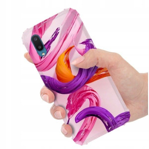 ETUI ANTI-SHOCK do SAMSUNG M02 4G Kwieciste Wzory