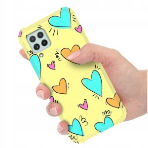 ETUI ANTI-SHOCK do SAMSUNG M22 4G Miłość Top Wzory