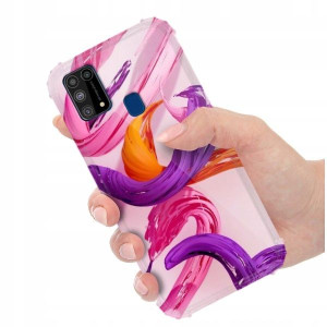 ETUI ANTI-SHOCK do SAMSUNG M31 Kwieciste Top Wzory