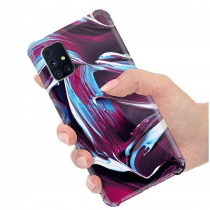 ETUI ANTI-SHOCK do SAMSUNG M31s Kwieciste Wzory