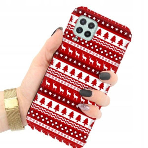 ETUI ANTI-SHOCK do SAMSUNG M32 4G Świąteczne Wzory