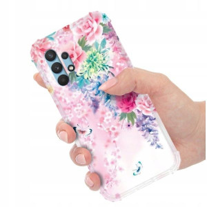 ETUI ANTI-SHOCK do SAMSUNG M32 5G Kwieciste Wzory