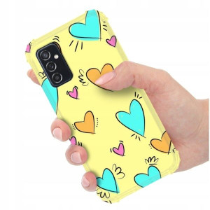 ETUI ANTI-SHOCK do SAMSUNG M52 5G Miłość Top Wzory