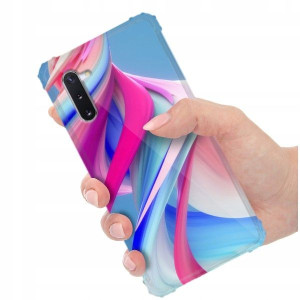 ETUI ANTI-SHOCK do SAMSUNG NOTE 10 5G Kwiaty Wzory