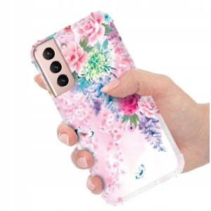 ETUI ANTI-SHOCK do SAMSUNG S21 Kwieciste Top Wzory