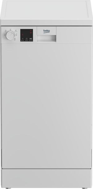 Zmywarka Beko DVS05024W 10kpl 45cm biała dno stal