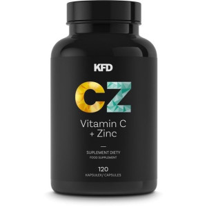 Vitamina C + Zinc  KFD 120 kaps.