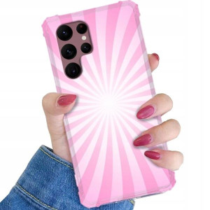 Etui ANTI-SHOCK do SAMSUNG S22 ULTRA Pastel Wzory