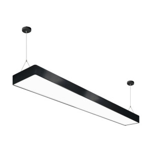 Lampa oprawa sufitowa wisząca LED FLARA LED 45W Black NW
