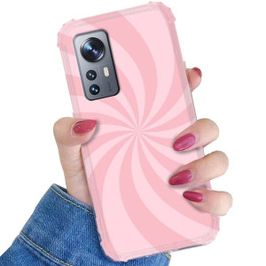 Etui ANTI-SHOCK do XIAOMI 12 Kolorowe Pastel Wzory
