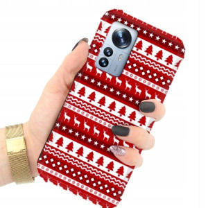 ETUI ANTI-SHOCK do XIAOMI 12 PRO 5G Święta Wzory