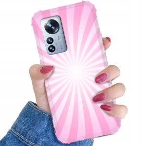Etui ANTI-SHOCK do XIAOMI 12 PRO Pastelowe Wzory
