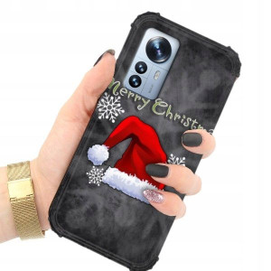 ETUI ANTI-SHOCK do XIAOMI 12 PRO Święta Zima Wzory