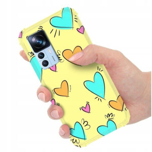 ETUI ANTI-SHOCK do XIAOMI 12T PRO Miłość Top Wzory