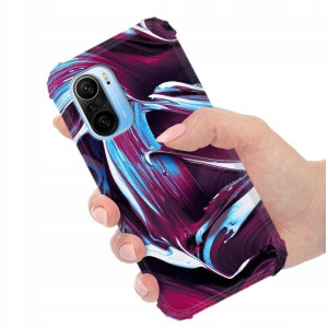 ETUI ANTI-SHOCK do XIAOMI POCO F3 Kwieciste Wzory