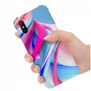 ETUI ANTI-SHOCK do XIAOMI REDMI 9A Kwieciste Wzory