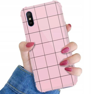 Etui ANTI-SHOCK do XIAOMI REDMI 9A Pastelowe Wzory