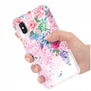 ETUI ANTI-SHOCK do XIAOMI REDMI S2 Kwieciste Wzory
