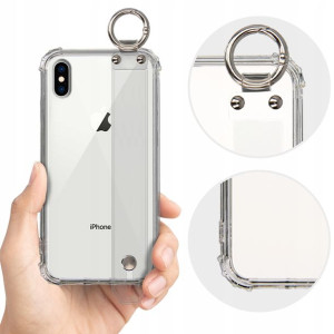 Etui ANTI-SHOCK Obudowa z Paskiem do IPHONE X/XS