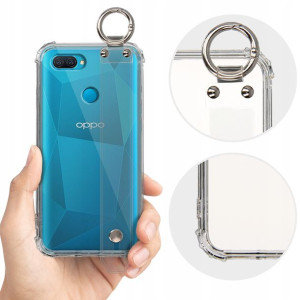 Etui ANTI-SHOCK Obudowa z Paskiem do OPPO A12