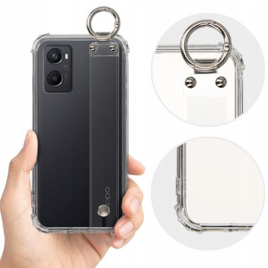 Etui ANTI-SHOCK Obudowa z Paskiem do OPPO A96 4G