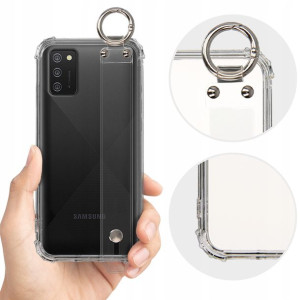 Etui ANTI-SHOCK Obudowa z Paskiem do SAMSUNG A03S