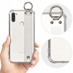 Etui ANTI-SHOCK Obudowa z Paskiem do SAMSUNG A11