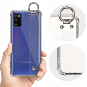 Etui ANTI-SHOCK Obudowa z Paskiem do SAMSUNG A41