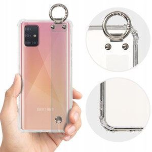 Etui ANTI-SHOCK Obudowa z Paskiem do SAMSUNG A51