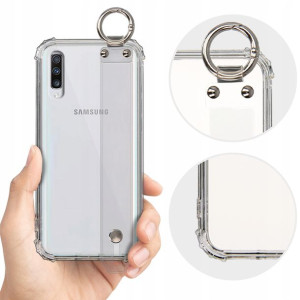 Etui ANTI-SHOCK Obudowa z Paskiem do SAMSUNG A70S