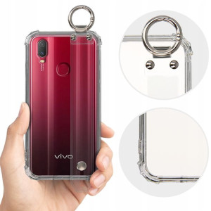 Etui ANTI-SHOCK Obudowa z Paskiem do VIVO Y11 2019