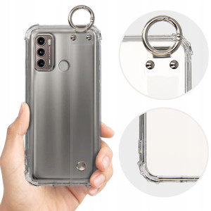 Etui ANTISHOCK Case z Paskiem do MOTOROLA G60 4G