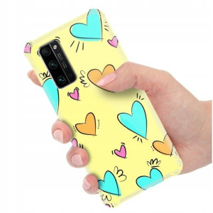 ETUI ANTISHOCK do HUAWEI HONOR 30 PRO Miłość Wzory