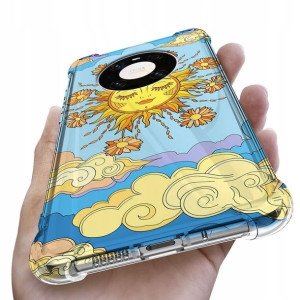 Etui Antishock do HUAWEI MATE 40 Case Kwiaty Wzory