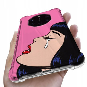 Etui Antishock do HUAWEI MATE 40 RS Kwiaty Wzory