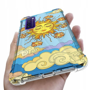 Etui Antishock do HUAWEI NOVA 7 Case Kwiatki Wzory
