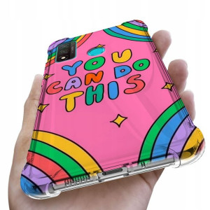 Etui Antishock do HUAWEI P SMART 2020 Kwiaty Wzory