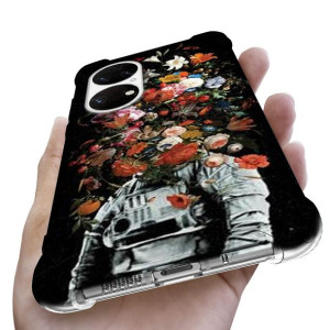 Etui Antishock do HUAWEI P50 Biologist Human Wzory