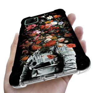 Etui Antishock do HUAWEI Y5P Biologist Human Wzory