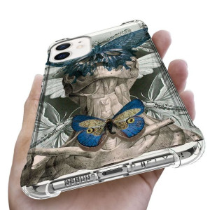 Etui Antishock do IPHONE 12 MINI Human Modne Wzory