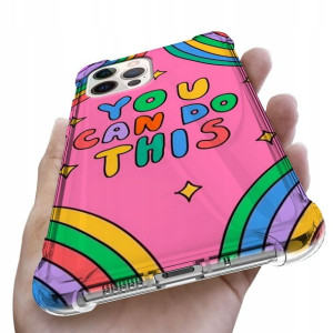 Etui Antishock do IPHONE 12 PRO Case Kwiatki Wzory
