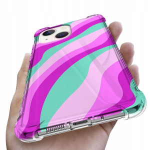 Etui Antishock do IPHONE 13 MINI Case Kwiaty Wzory