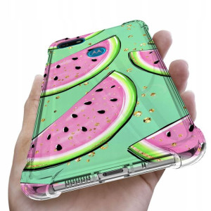 Etui Antishock do MOTOROLA E6 PLAY Kwiaty Wzory
