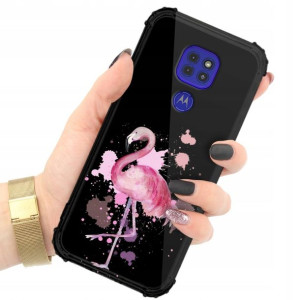 Etui Antishock Do Motorola E7 Plus Zwierzęta Wzo