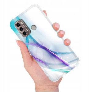 Etui Antishock Do Motorola G40 Fusion Marmurki Wzo