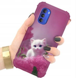 Etui Antishock Do Motorola G51 5g Zwierzęta Wzo